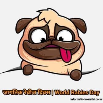 World Rabies Day Information Marathi Theme History Vaccine (जागतिक रेबीज दिवस)