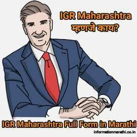 IGR Maharashtra Full Form in Marathi