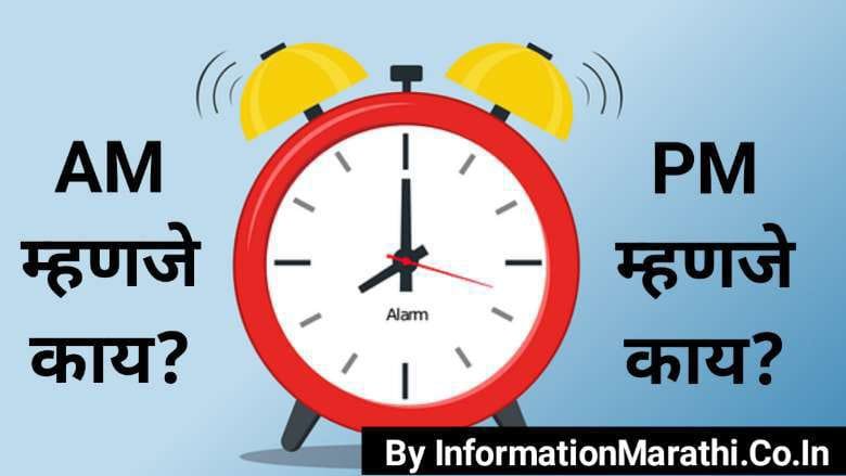 AM PM Full Form in Marathi