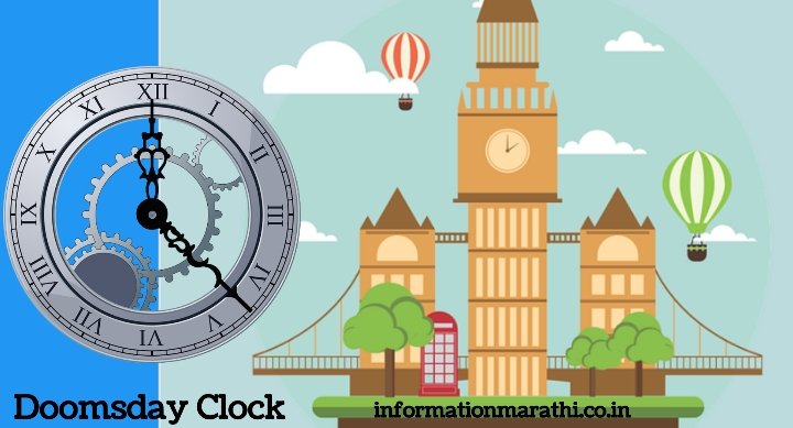 जगातील शेवटचे घड्याळ: Doomsday Clock Information in Marathi