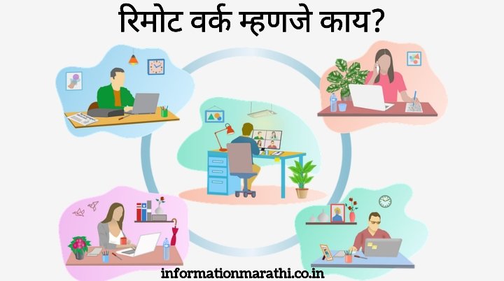 Remote Job Meaning in Marathi