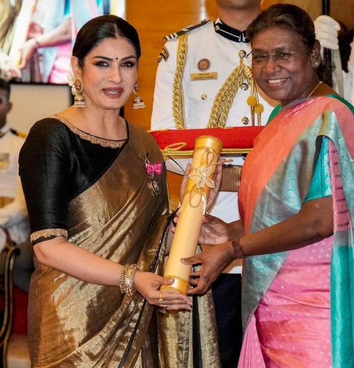 Raveena Tandon Padma Shri
