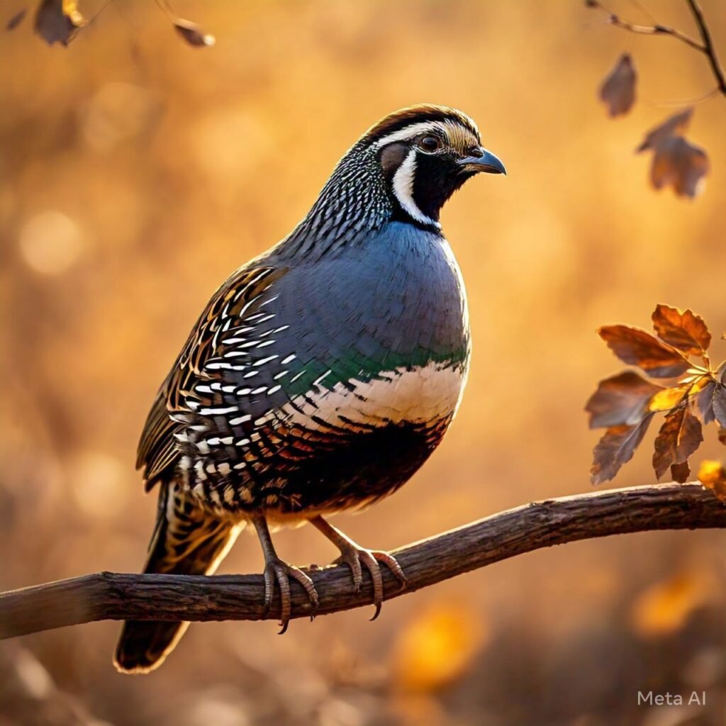 African Quail Bird Information in Marathi